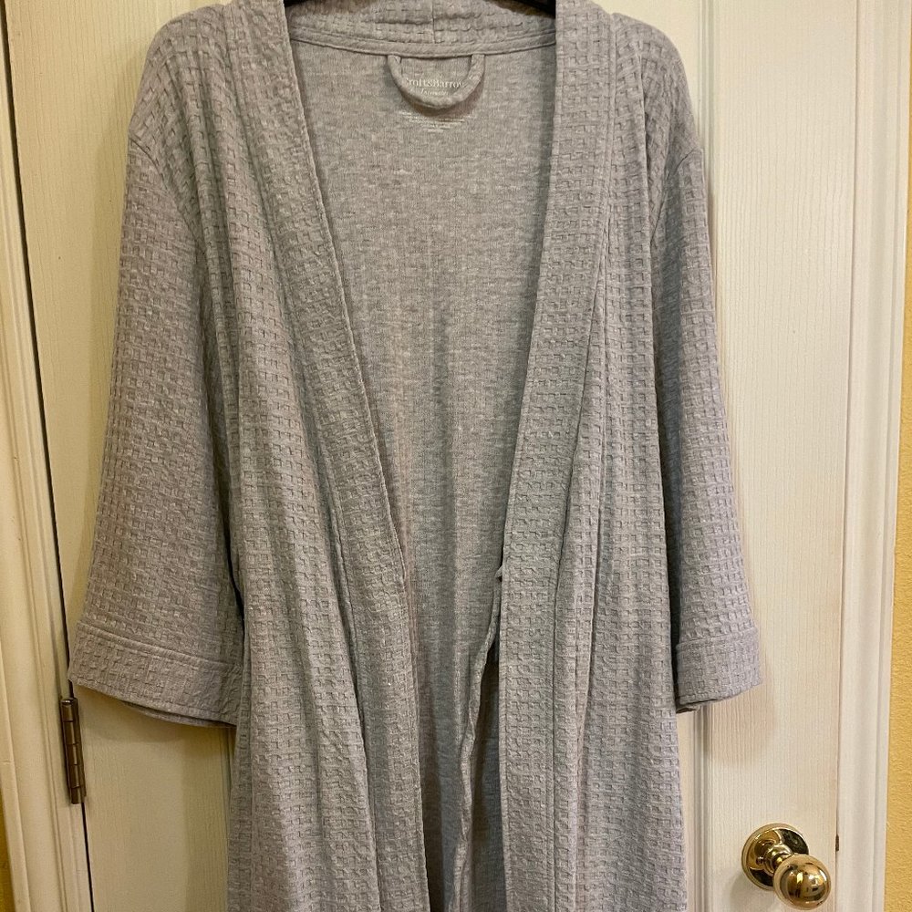 Croft and Barrow Intimates Apparell Lt Grey Robe